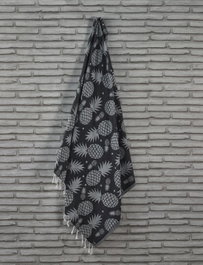 Mijölnir Toalla de playa fouta Ananas - Black